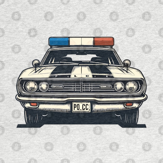 Police car by Vehicles-Art